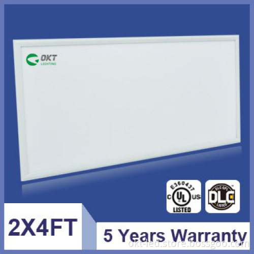 UL DLC 2x4ft 50w 63w flat led light panels